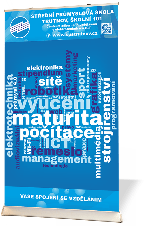Banner SPŠ Trutnov