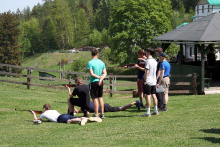 Týden na sportovně-turistickém kurzu pod Zvičinou