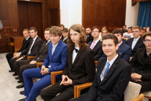 Předávání maturitních vysvědčení 2017/2018
