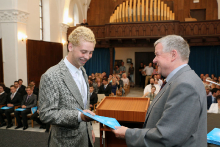 Předávání maturitních vysvědčení 2017/2018