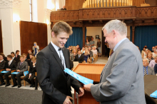 Předávání maturitních vysvědčení 2017/2018