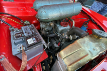 Červená kráska - FELICIA Roadster u strojařů