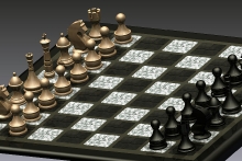 Soutěž v modelování šachů ve 3D