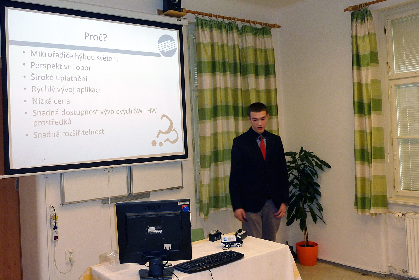 Vybojovali jsme postup do krajského kola Středoškolské odborné činnosti