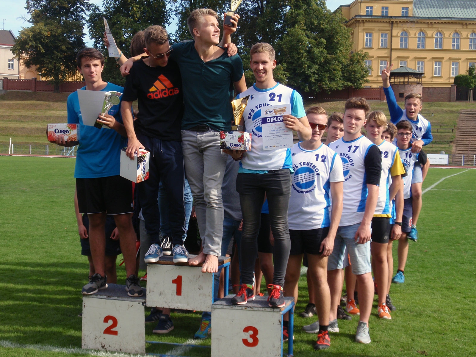 Výsledky krajského atletického poháru Corny 2016/2017