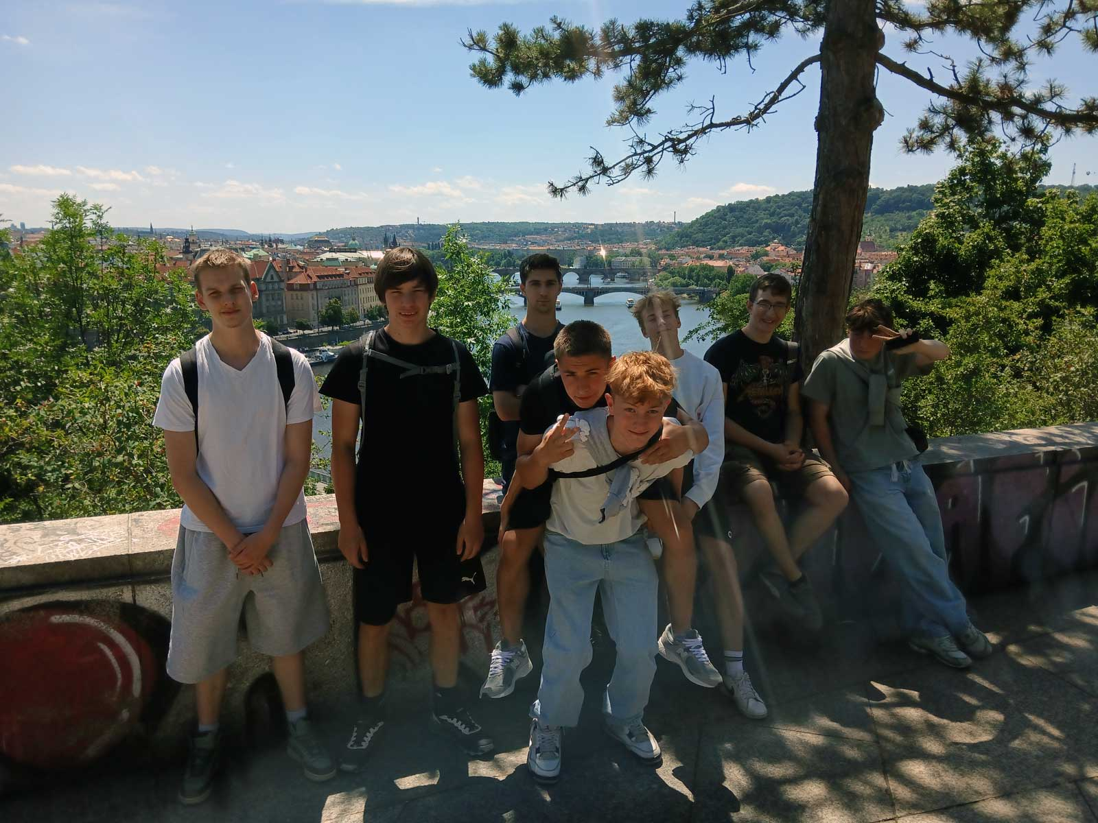 Elektrikáři vyrazili na výlet do Prahy