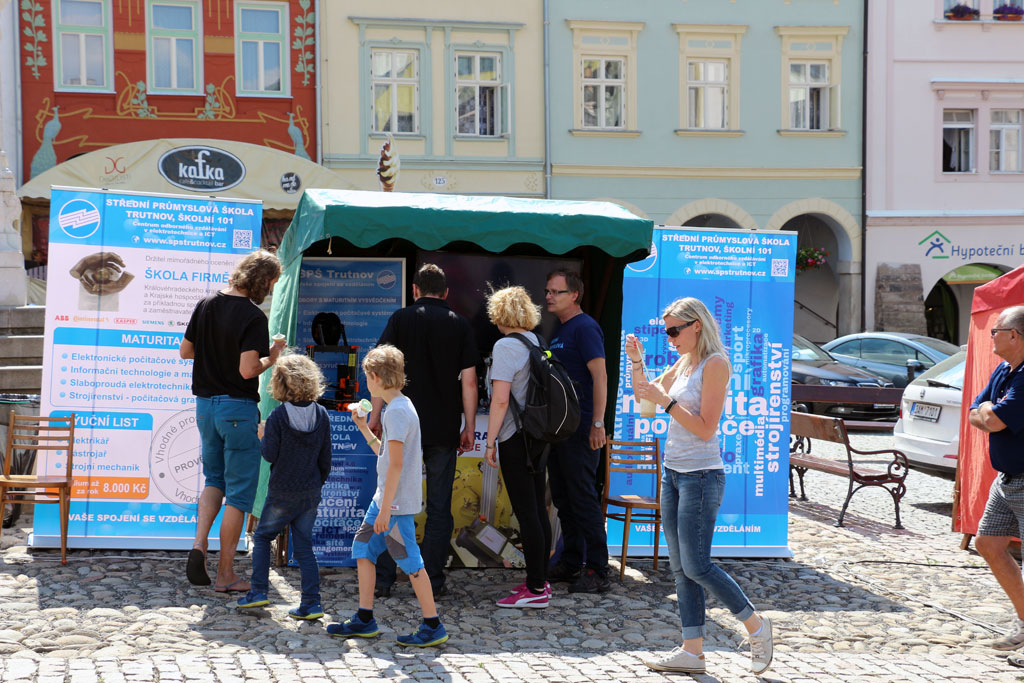 SPŠ Trutnov byla součástí oslav 25. výročí elektroprůmyslu v Trutnově