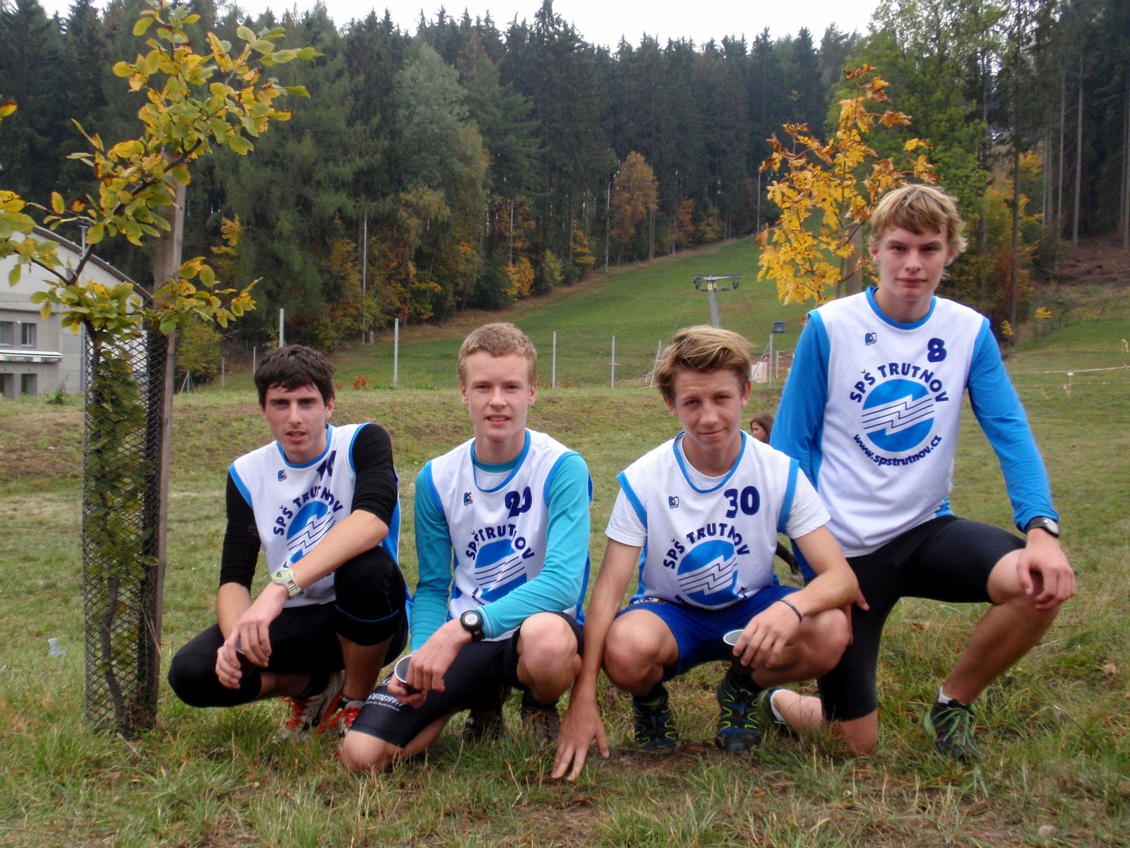 Přespolní běžci přeborníky krajského kola 2015/2016