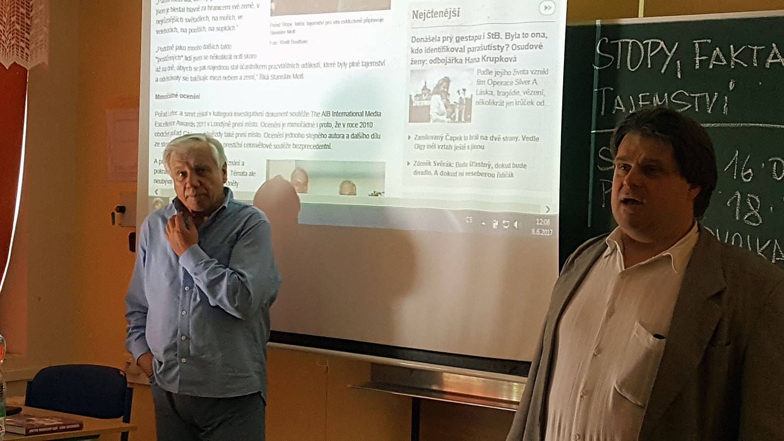 Stanislav Motl - Antonín Kalina zachránil tisícovku dětí v koncentračním táboře