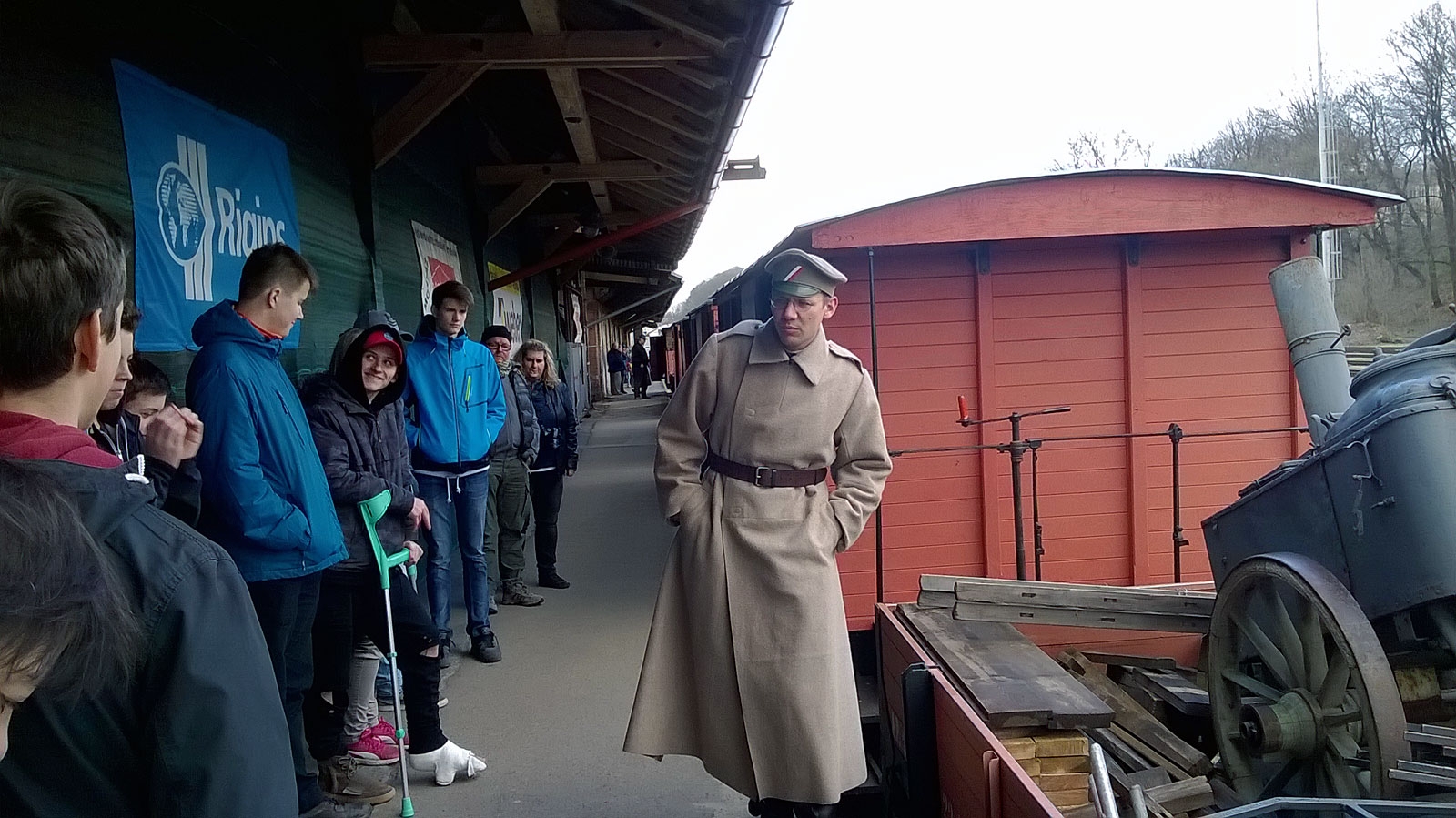 I další studenti si připomněli odkaz československých legionářů