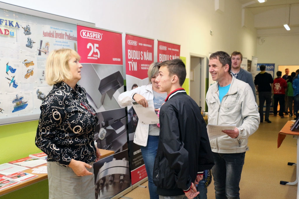 Zájemce o technické vzdělání přilákal Den otevřených dveří