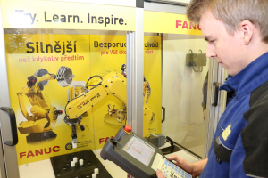 Robotické pracoviště FANUC