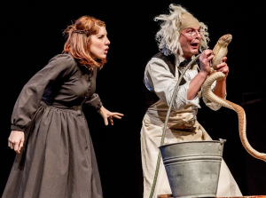 Visit to a performance of  Frankenstein in the theatre in Pardubice