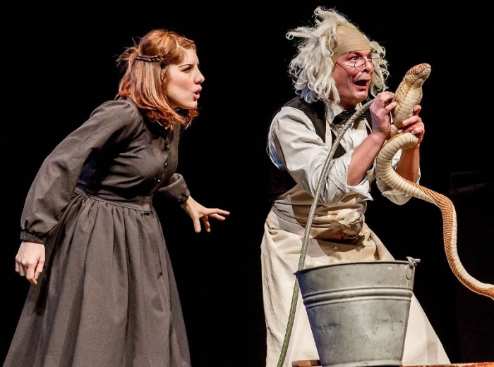 Visit to a performance of  Frankenstein in the theatre in Pardubice