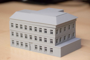 3D modely budov školy
