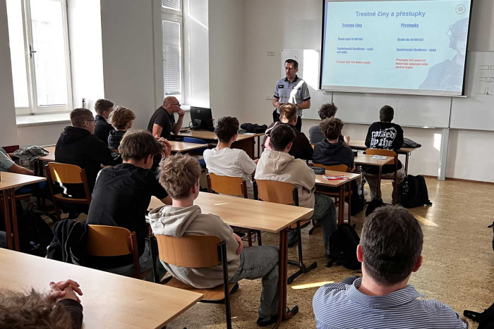 Přednáška Policie ČR - trestní odpovědnost