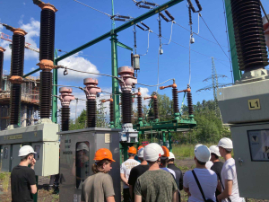 Exkurze do rozvodny Poříčí aneb vzhůru do míst, kam se normální smrtelník nepodívá