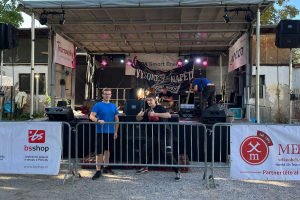 Naši žáci byli u zvučení a osvětlování festivalu Otevřené hospody