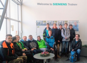 Na exkurzi v Siemensu