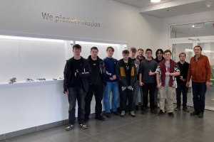 Žáci průmyslovky byli na exkurzi ve firmě Schaeffler