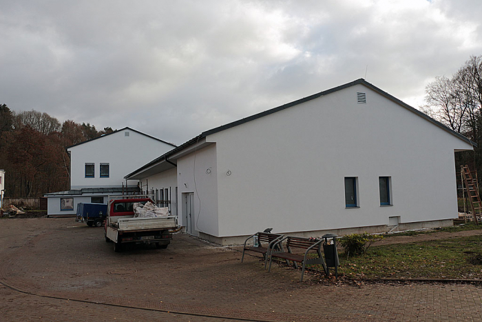 Dokončení rekonstrukce budovy školy Horská 618