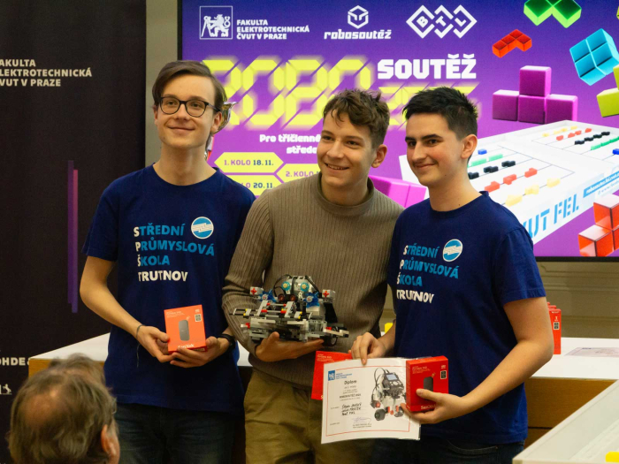 Máme dvojnásobné zastoupení ve finále Robosoutěže 2025