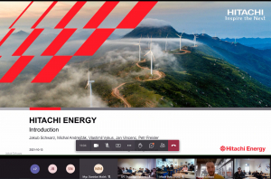 On-line setkání se zástupci společnosti Hitachi Energy